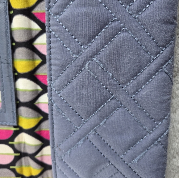 Vera Bradley Soft Blue Quilted Wallet - Picture 7 of 7